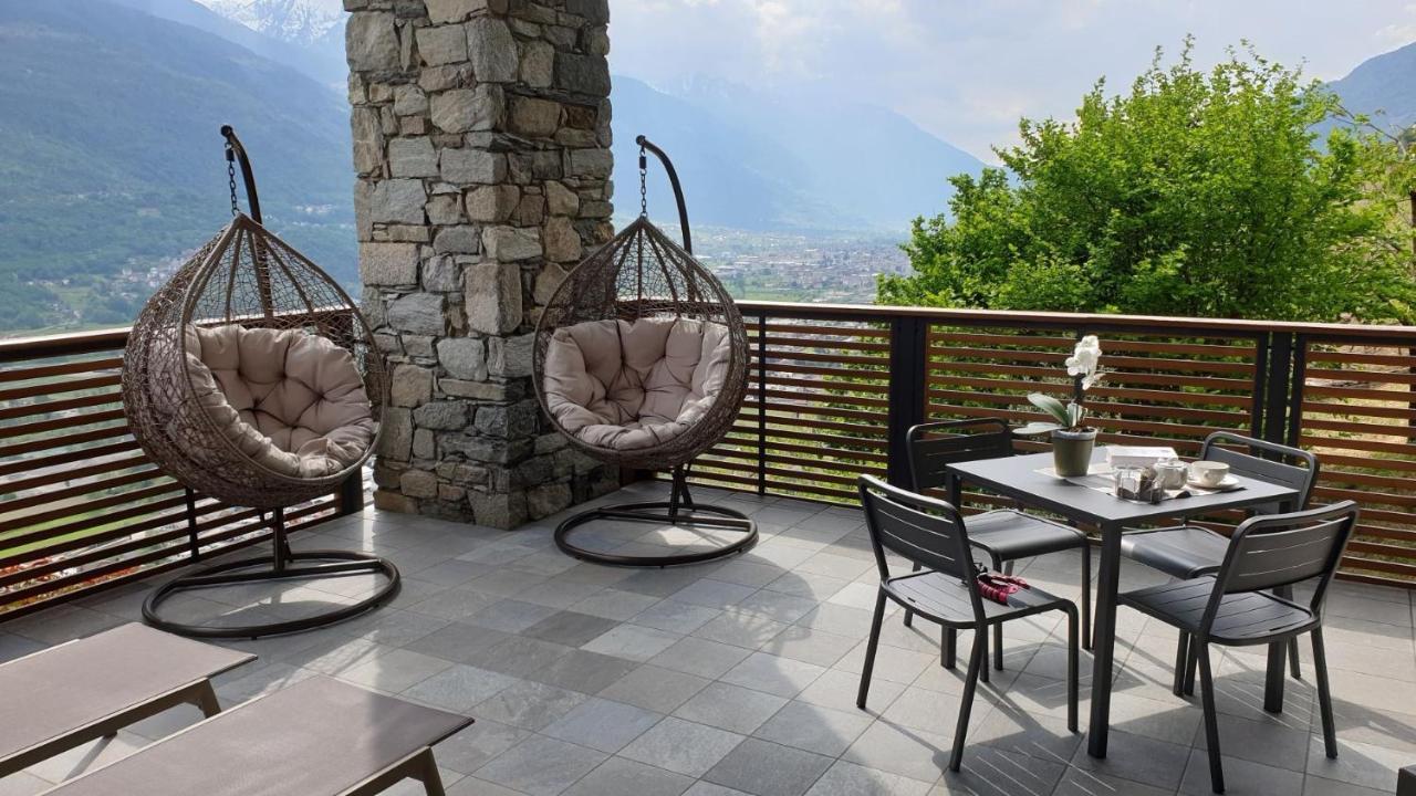 Poggiridenti Wine Hotel Retici Balzi מראה חיצוני תמונה